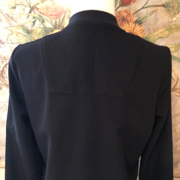 Sz XS Figs Black Bellery Bomber Scrub Jacket Women's X-Small - Picture 14 of 16